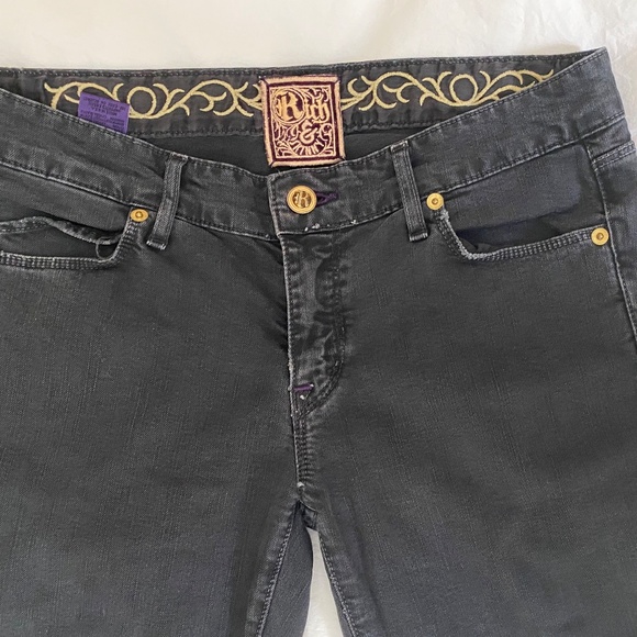 Rich & Skinny Denim - Rich & Skinny Black Bootcut Jeans 28